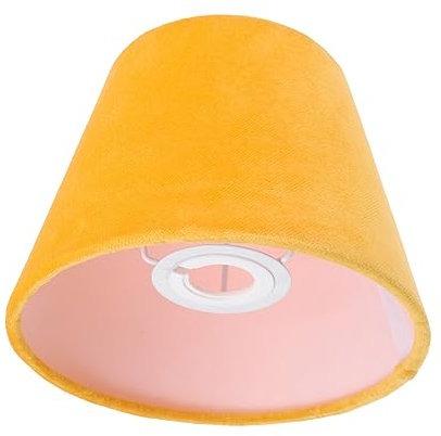 HOMSFOU Home Lampenschirm Dekorative Schreibtisch Lampe Lampenschirm Samt Innen Für