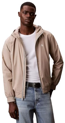 Calvin Klein Herren Ls Hooded Ripstop Harrington Jkt Lv04re516g Jacken