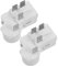 NUOBESTY 2pcs Compressor Protector Refrigerator Fridge Accessories for Chest Freezer Retractable Garage Door Screen Small Chest Freezer Iron White