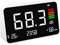 3 in 1 Decibel Meter Desktop Sound Level Meter 30-130dBA Noise Decibel Reader LED Display Noise Temperature Humidity Detection for Classroom, Studio, Home
