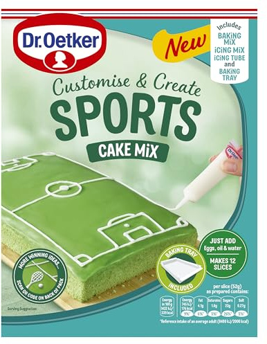 Dr. Oetker Sports Tray Bake Cake Mix 443g