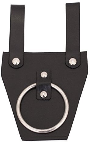 Gürtelhalter für Axt aus schwarzem Leder - Axthalter