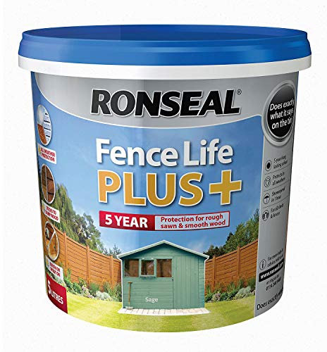 Ronseal Fence Life Plus 5L Sage