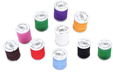 Nylonschnur Elastische Schnur DIY Schmuck Faden 1 MM x 5-10 Stücke