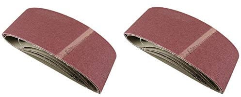 Belt Power Finger File Sander Abrasive Sanding Belts 457mm x 75mm 120 Grit 10 PK