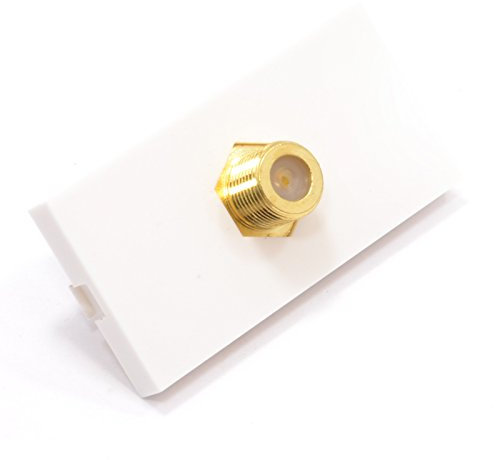 Fertig Gemacht Unterputzdose Module F Stecker Twist on SAT Panel Montage Stummel [F-Type Screw On]