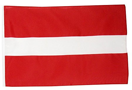 Flaggenfritze Flagge/Fahne Lettland + gratis Sticker