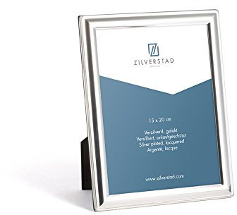 Zilverstad 8075233 Fotorahmen Kansas 15x20cm, Metall, silberfarben, 1.7 x 17.8 x 22.8 cm