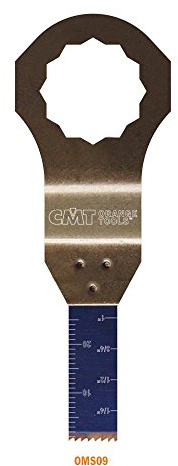CMT OMS09-X50 - Hoja de sierra de Inmersion y Perfiladora para madera y Metal 10 mm