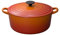 Le Creuset Classic Cast Iron Round Casserole, 26 cm - Volcanic