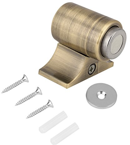 Door Stopper Stainless Steel Magnetic Stopper Door Holder Door Catch for Home Door Installation(Green Bronze)