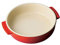 Le Creuset Stoneware Tapas Dish, 14 cm, Cerise, 72102140600001