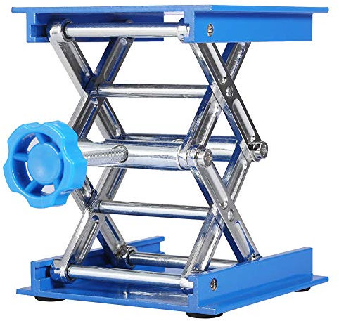 Labor-Hebebühne, 100 x 100 mm, Halterung für Lab Plattform, Aluminiumoxid