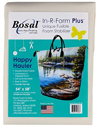 Bosal 0675577 In-R-Form Plus Unique Fusible Foam Stabilizer Stoff, Textil, Wei, Each