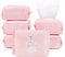 COTTONCARE Lot de 600 lingettes sèches pour bébé, 100 % coton, lingettes effaçables à sec, peau sensible de bébé, prenant soin de la peau de bébé, 20,1 x 11,9 cm