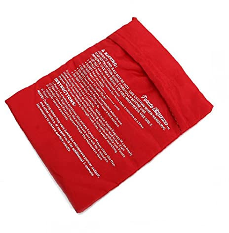 Ruluti Rote waschbare Kocher-Tasche gebackene Kartoffel-Mikrowelle Kochkartoffel Kartato Schnell schnell (Köche 4 Kartoffeln auf einmal)