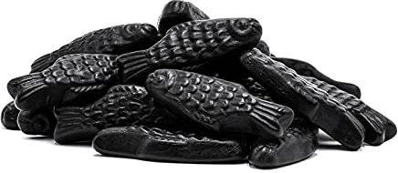 Salzige Fische - Lakritz Bonbons - Salzlakritz extra stark - Weichlakritz (1000g)