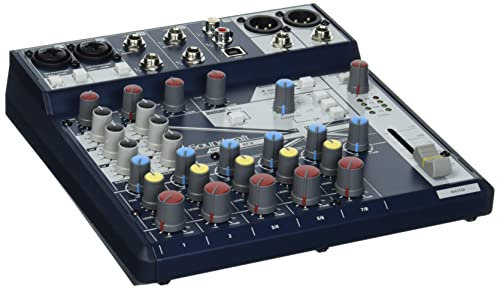 Soundcraft Mixer audio per blocco note, ingresso ausiliario, 8,1 x 21,6 x 22,9 cm (SCR-5085984US-01)