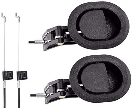 xocome 2 Stück Sofa-Ersatzteile Universal-Liegestuhl-Griff mit Kabel, Legierung Release Entriegelungsgriff, Griff-Ersatz für Lehnstuhl, Couch und Pull Stuhl