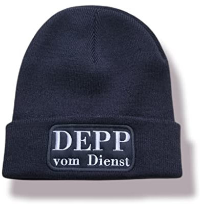 Generisch Beanie Mütze Depp vom Dienst