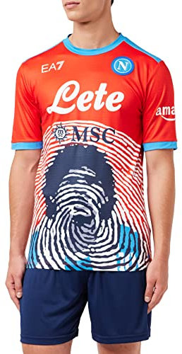 SSC Napoli Maglia Gara Maradona Rossa 2021/2022