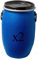 Aude plastique - 2 FUTS/Bidons 60 litres Bleu à Ouverture Totale (2)