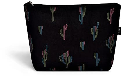 Ecoright Kosmetiktasche, Reise Makeup Tasche, Kulturbeutel Damen Und Mädchen, Canvas Zipper, Kleine Reisetasche Damen