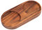 VanlonPro Salt and Pepper Mill Tray, Acacia Wood Tray, Pepper Mill Holder & Rest (Inner Dia 2.5 Inch) fit Many Mills & Shakers, Salt & Pepper Grinder Accessories, Kitchen Storage Holder…