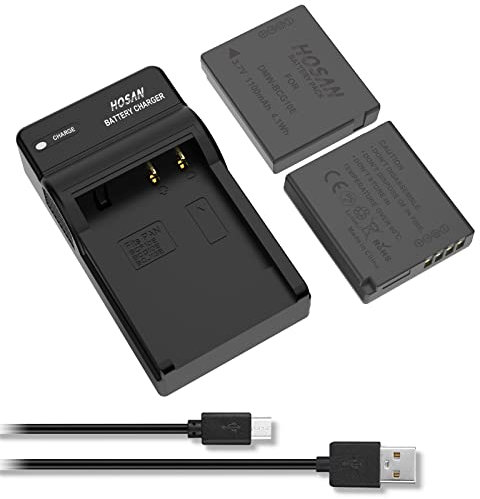 HOSAN DMW-BCG10 Akkus für Panasonic DMW-BCG10 and Lumix DMC-ZS1, ZS3, ZS5, ZS6, ZS7, ZS8, ZS10, ZS15, ZS19, ZS20, DMC-TZ7, DMC-TZ10, DMC-TZ19