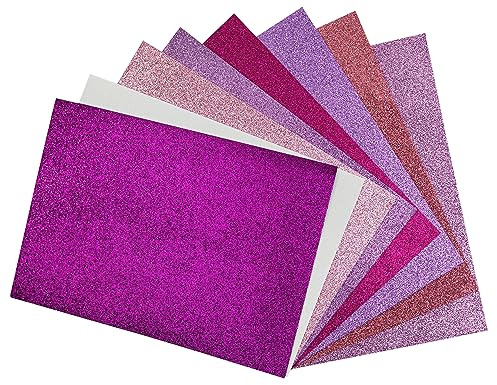 Interdruk IPIANC018 Bastelschaum, Glitter Sweet, A4, 8 Count
