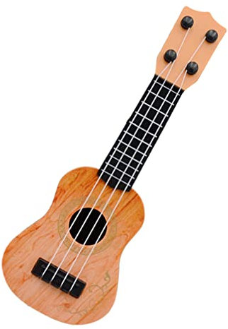 Alipis Mini-Ukulele Kinderspielzeug Ukulele-Modell Geschenke Für 4 Jährige Mädchen Simulation Einer Aus Kunststoff nmodell Aus Kunststoff Junge Plastik Kleinkind Instrument