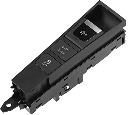 A ABSOPRO Botón Freno Mano Electrónico para VW Passat CC 08-12 1 Unidad | Negro, Plástico Y Metal, 16.3X4.4X5.9 Cm, 3Ab927137B, 3Ad927137B, Para Vw Passat B7 10-14, Cc 11-16