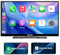 ESSGOO A-pple CarPlay & Android Auto,9 Zoll IPS Carplay Display,Unterstützt Siri & G-oogle Assistant, Online-Karten, einfache Installation, geeignet für Verschiedene Fahrzeugmodelle