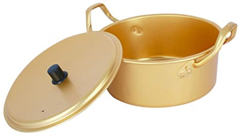 IMIKEYA Marmite à Ramen Coréenne Pour Nouilles Rapides Marmite De Cuisson à Double Poignée Ustensile De Cuisine Léger