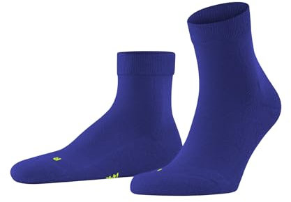 FALKE Unisex Socken Cool Kick U Sso weich atmungsaktiv schnelltrocknend einfarbig 1 Paar, Blau Imperial 6065, 35-36