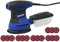 Orbital Sander, BOLTHO 350W 13000RPM Random Orbital Sander, 6 Variable Speed, 125MM 15Pcs Sandpapers, Efficient Dust Collector, Ideal for DIY, Sanding Down & Finishing Wood