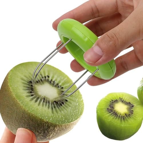 1 pelador de cocina verde, cortador de frutas y kiwi, color aleatorio, pelador y cortador de frutas, cortador de frutas, cocina, hogar y vivienda, utensilios de cocina y accesorios de cocina