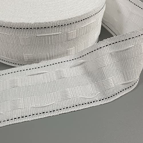 Hoonng 10 Feet Curtain Tape, 2 Pencil Pleat Drapery Header Tape