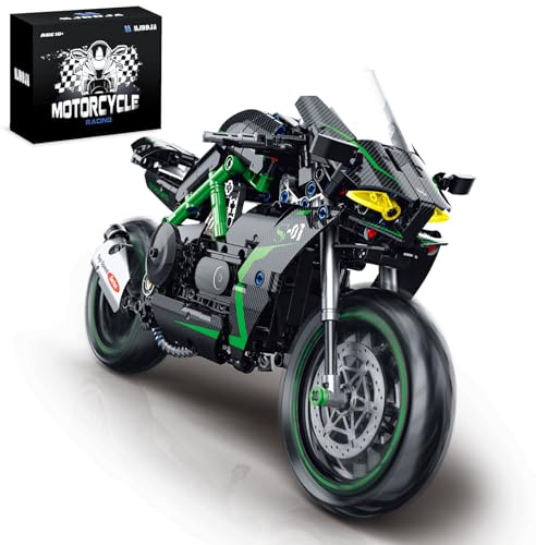 MJDDJA 1:8 Motorcycle Building Set for Adults,Kickstand for Display,Gift for Boys Girls Kids 8 9 10 11 12 Years Old, Teenage Boys Gifts on Birthday(511PCS)