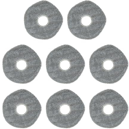 SkyPOOU Hocheffizientes Wischpad Roboter-Staubsaugerteil, waschbares Reinigungstuch, Bodenwischtuch, Vlies-Textur, für Kehrmaschinen-Reinigungspad