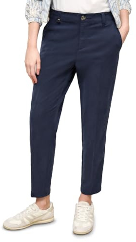 Street One Studio Damen Mid Waist Slim Leg Chino im Casual Fit 3817609