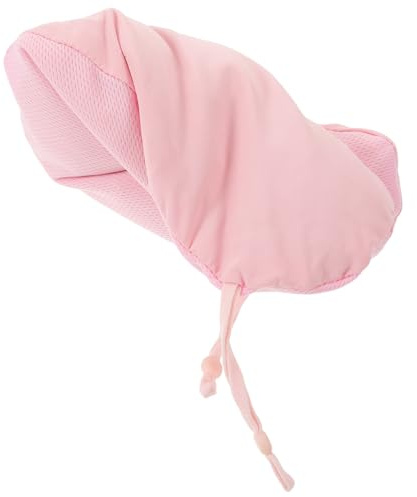 POPETPOP Masque de Sommeil Lesté Lavande en Tissu Doux Rose, Masque Occultant Yeux Aromathérapie, pour Dormir et Voyager, Confort pour Femmes et Adolescents