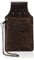 Leder Kellnertasche Kellnerholster (258B) Kellner Holster Halfter Tasche braun Neu