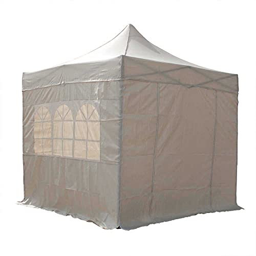 Airwave Essential Pop-Up-Pavillon, 3 x 3 m, Beige/cremefarben