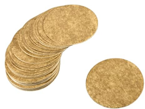 Esplanade Dessous de Verre jetable – Fabriqué en Papier (Lot de 100) – Utilisez et jetez des sous-Verres réversibles – Parfait pour Les Bars, Les hôtels, Les Restaurants et Les fêtes (Rond Marron)…