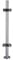 Panana Stainless Steel Balustrade Posts 900mm High Corner Post with Glass Clamps and Rubbers Staircase Grade 304 Landing Baluster,Corner Post