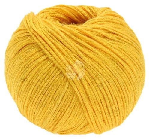LANA GROSSA Linarte | Moderner Baumwoll/Leinen-Klassiker | Handstrickgarn aus 40% Microfaser (Viscose), 30% Baumwolle, 20% Leinen & 10% Polyamid | 50g Wolle zum Stricken & Häkeln | 125m Garn FB307