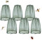 JAHEMU Moustiquaire Filet de Tête de Moustique, Filet de Visage, Mosquito Head Net Mesh, Couvre Masque Maillé pour Les Amateurs de Plein air à Contre Les Moustiques, 6 Pièces