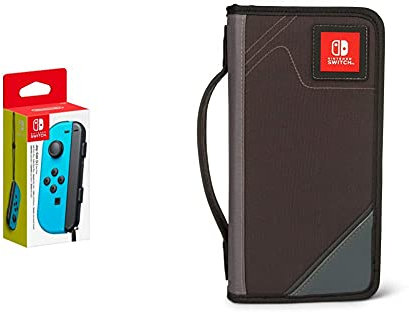 Joy-Con Sinistro Neon Blu - Nintendo Switch + Custodia Folio