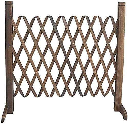Beeteinfassung Zaun Zierzaun Palisaden Für Garten Palisade Rasenkante Elastischer Sichtschutz Zaun Holz Dekorativer Zaun für Haustiere für Patio Garden Home Dekorativer Zaun Erweiterbarer Zaun GXBC